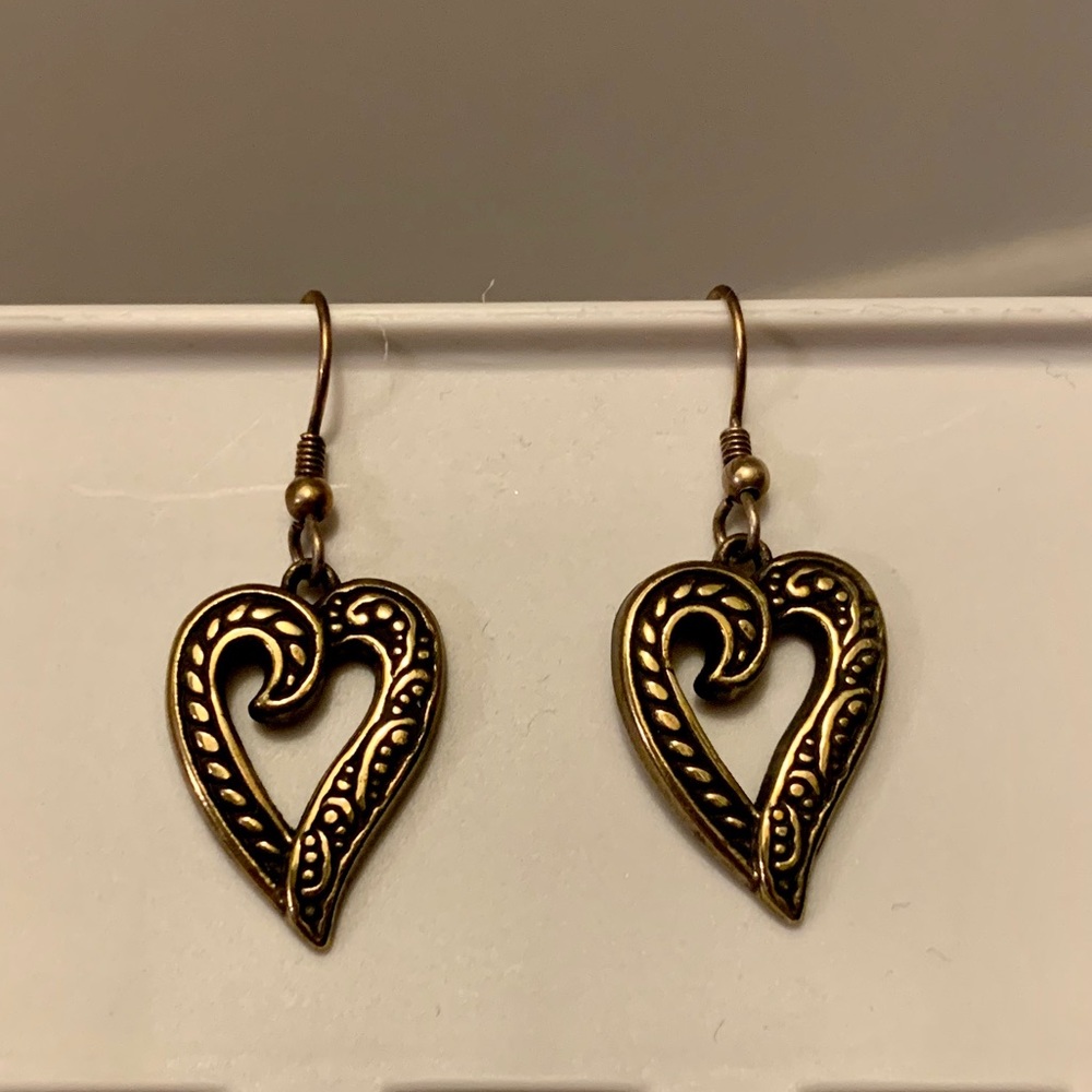 Brighton heart earrings